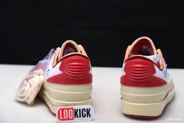 Rep Husky SP Jordan Red Off-White Low White Retro DJ4375-106 2 0604